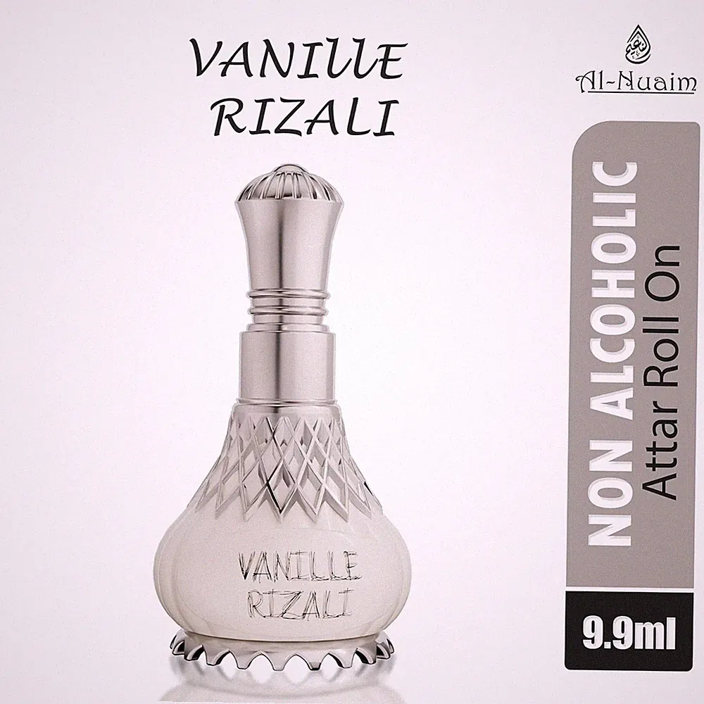 Al-Nuaim Vanille Rizali Attar Roll On with long lasting & Aromatic Fragrance