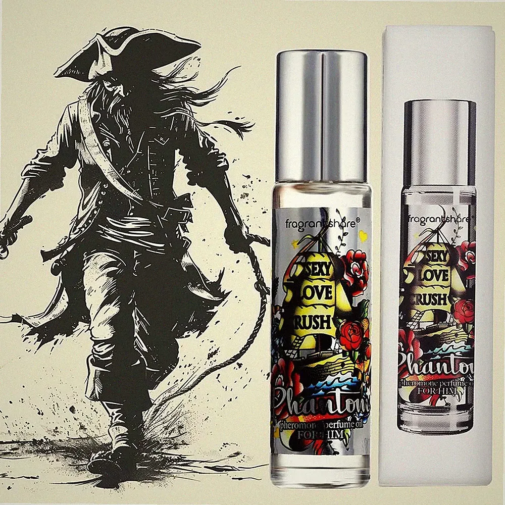 Aromatic Refreshing Pocket-Sized 10ml Cologne Fragrance Essential Oil Rollerball