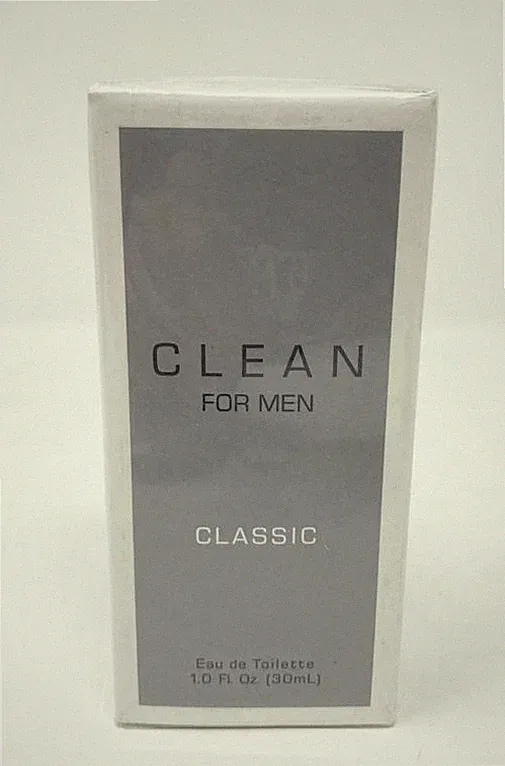 Clean For Men Classic 1oz Eau de Toilette Citrus Aromatic Perfume for Men