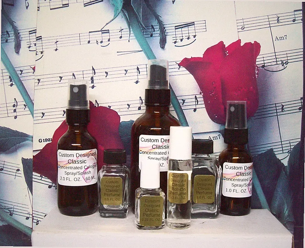 Custom Designed Classic Aromatics Elixir Perfume, Cologne. Select Option.