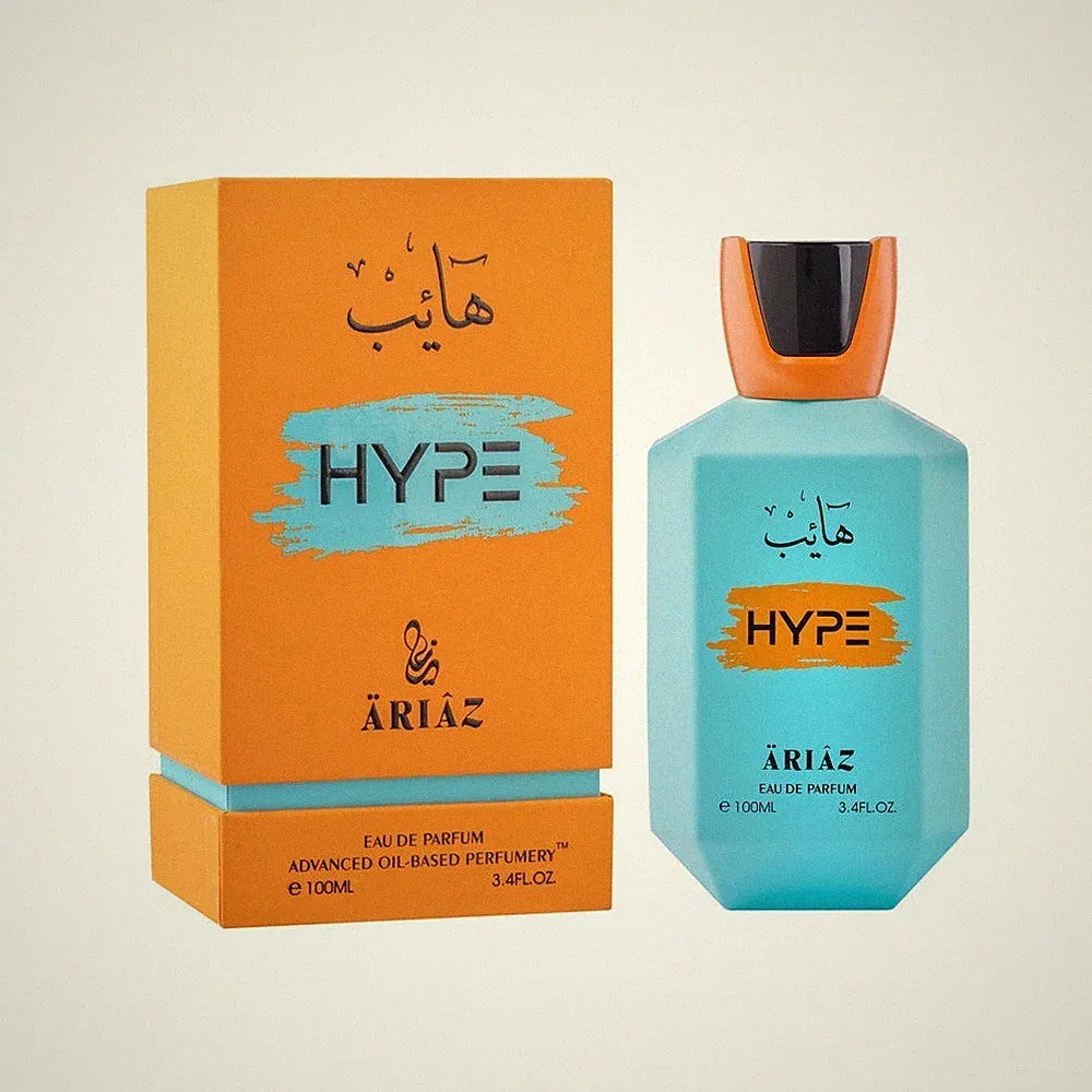 HYPE by ÄRIÂZ cologne - New Men Fragrance 100 ML EDP - Fresh Citrus Aromatic