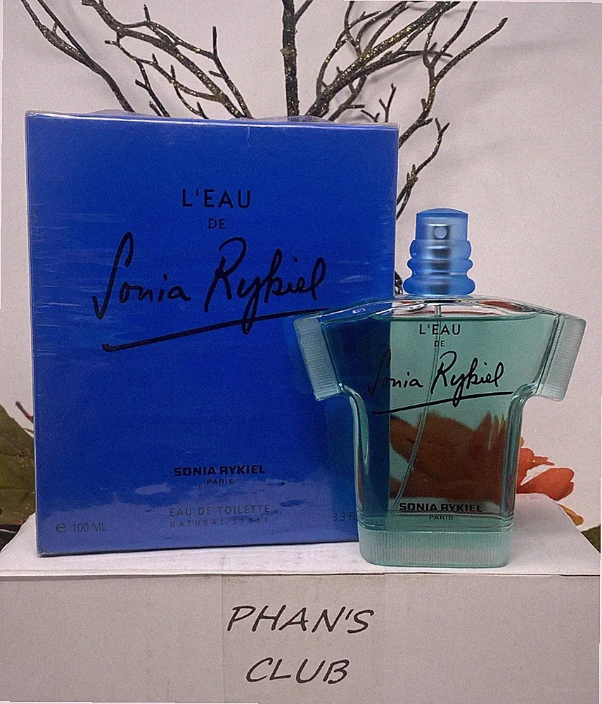 L'Eau de Sonia Rykiel 3.3oz Eau de Toilette Citrus Aromatic Perfume for Women