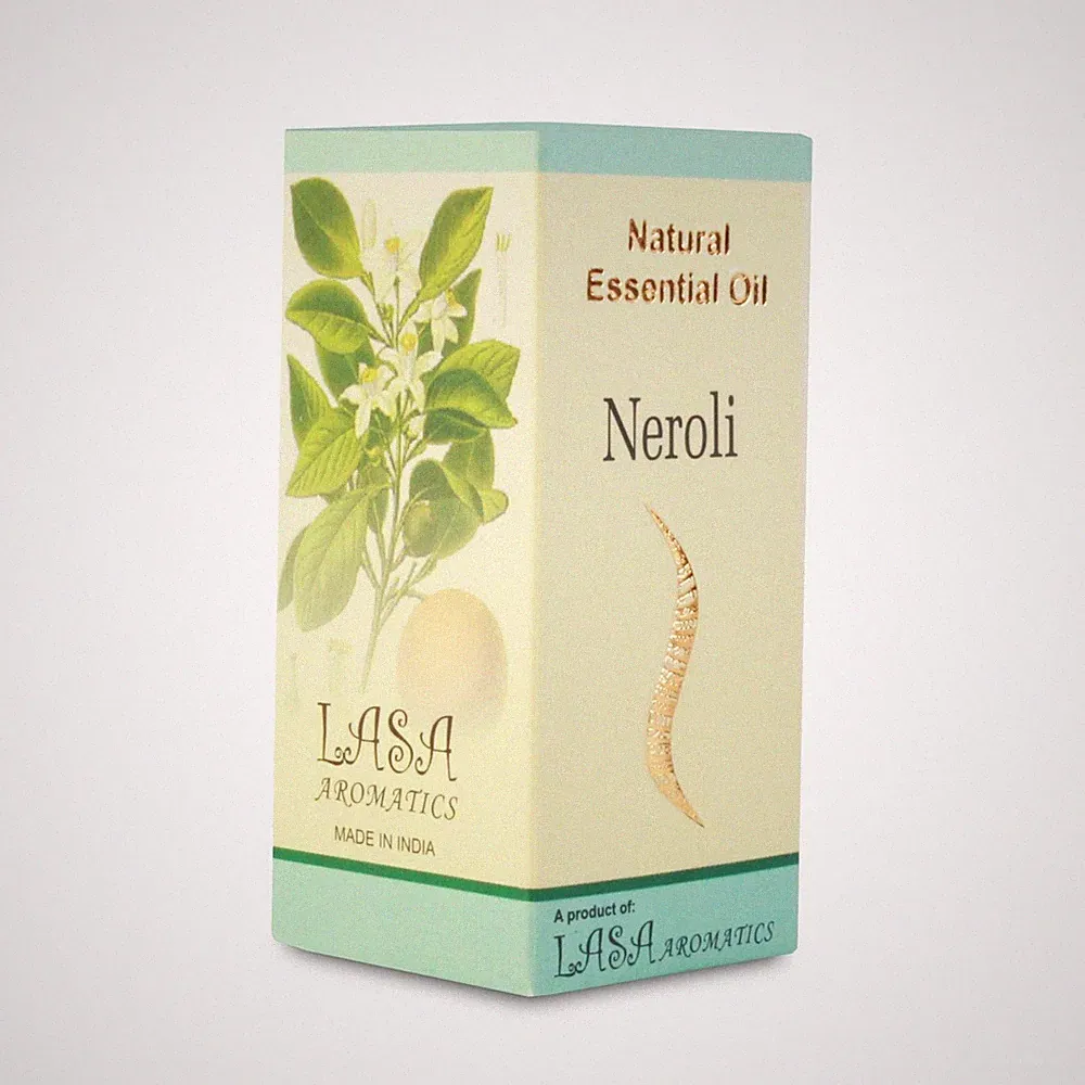 Lasa Aromatics Essential Neroli Fragrance 100% Pure Natural Oil 10 ml
