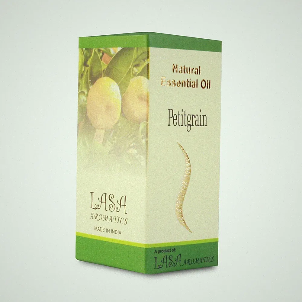 Lasa Aromatics Essential Petitgrain Fragrance 100% Pure Natural Oil 10 ml