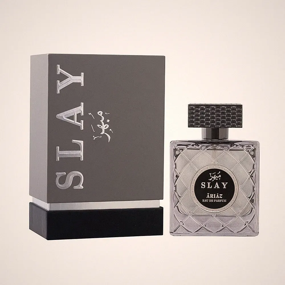 SLAY by ÄRIÂZ cologne - New Men Fragrance 100 ML EDP - Woody Aromatic Leather