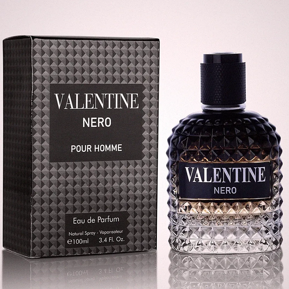 Valentine Nero Cologne for Men Woody Aromatic Fragrance 100ml